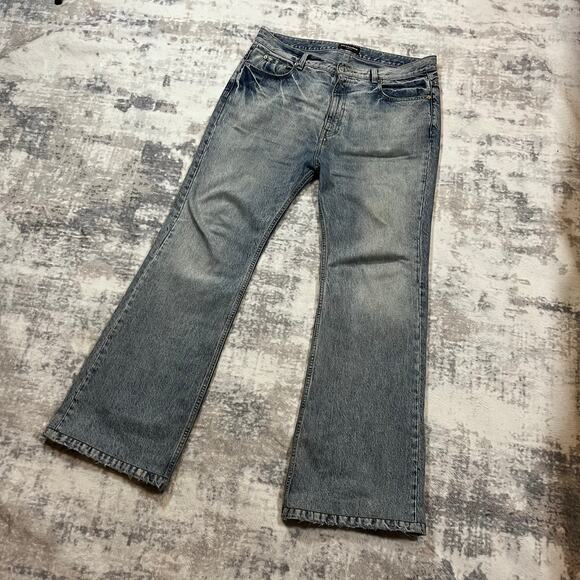 Authentic Balenciaga FW22 The Lost Tape Flare Bootcut Jeans L - Picture 1 of 7